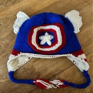 Captain America winter hat